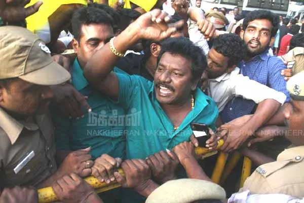 protest against ipl competition 
